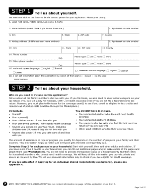 Colorado Health Coverage Application