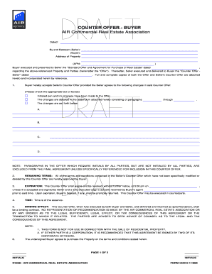 Counter Offer - Buyer