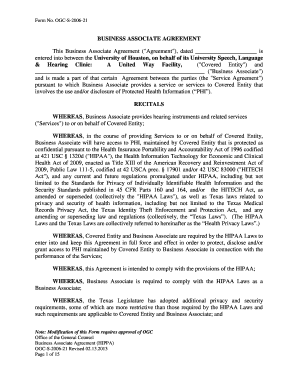 Business Associate Agreement