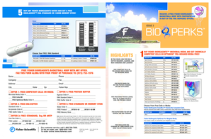 Fisher BioReagents Promotion Form