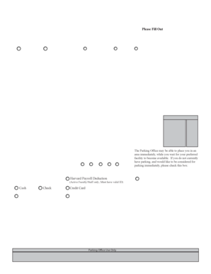 Harvard Parking Application