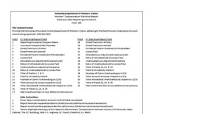 Kentucky Insurance Statistical Report