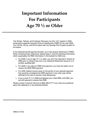 California Retirement Benefit Payment Booklet