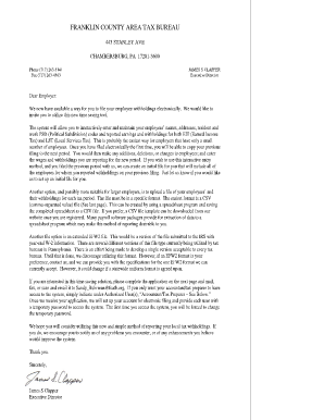 Franklin County Employer Electronic Filing Registration