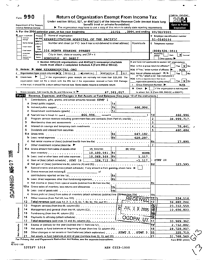 Form 990 Return of Organization Exempt From Income Tax