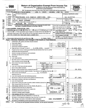 IRS Form 990 2005