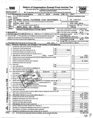 Form 990 Tax Exemption Application