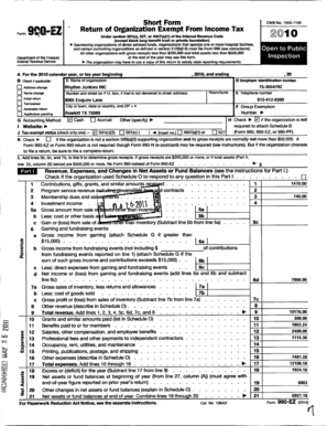 Form 990-EZ 2010