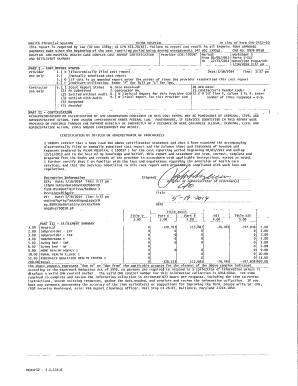 Hospital and Hospital Health Care Complex Identification Data