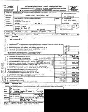 Form 990 (2011) - Return of Organization Exempt From Income Tax