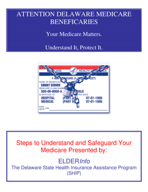 Delaware Medicare Advantage Plan Checklist