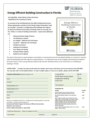 Energy Efficient Building Construction in Florida