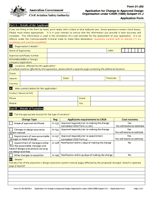 Form 21-J02 - Civil Aviation Safety Authority - casa gov