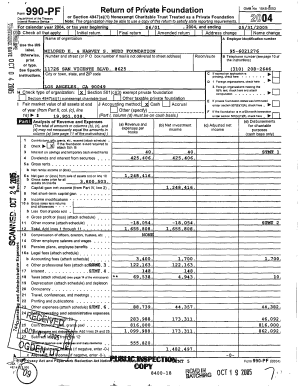 Form 990-PF Return of Private Foundation