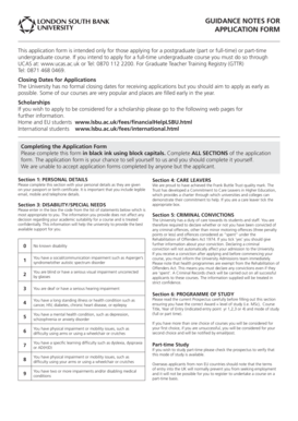 lsbu phd online application