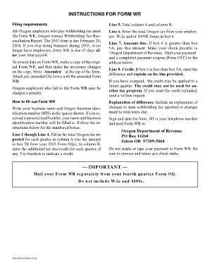 Oregon Annual Withholding Tax Reconciliation Report