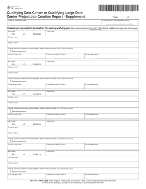 Qualifying Data Center Job Creation Report