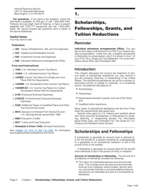 Scholarship Application Form