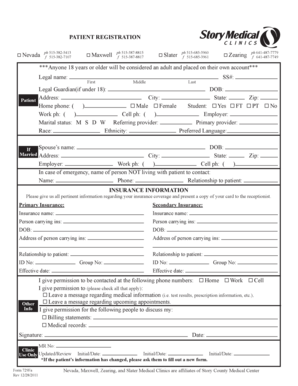 Patient Registration Form