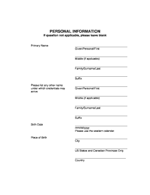 Student Application Form