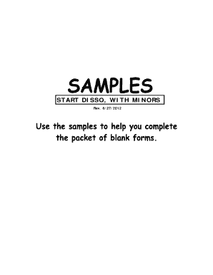 California Petition for Dissolution of Marriage