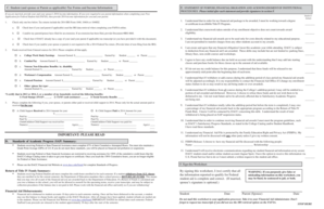 Student Financial Aid Verification Worksheet