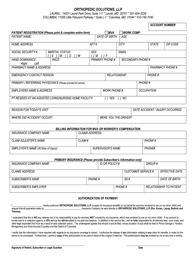 contactless patient registration Preview on Page 1