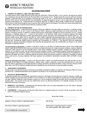Patient Registration and Consent Form