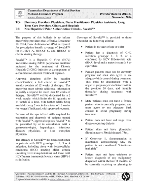 Connecticut Hepatitis C Prior Authorization Form