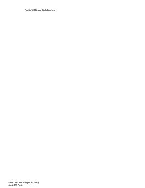 Florida VPK Provider Registration Application