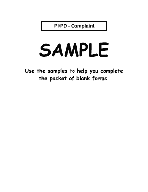 California Civil Case Cover Sheet