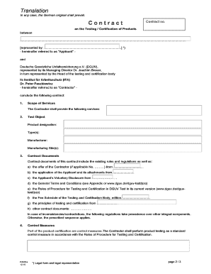 Product Testing Certification Contract