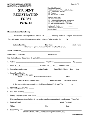 Student Verification of Date of Birth and Student Name