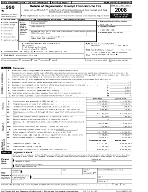 Form 990 Return of Organization Exempt From Income Tax