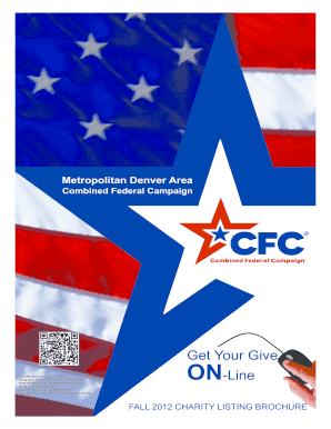 Combined Federal Campaign Pledge Form