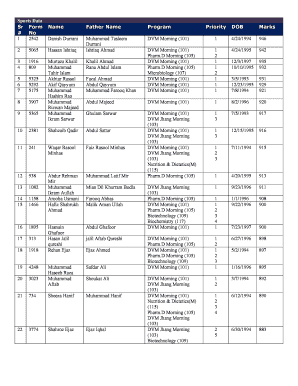 Student Admission Form