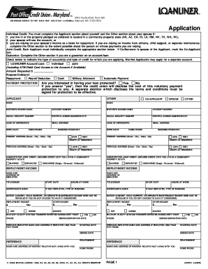 Credit Application Form