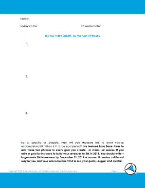 Goal Setting System Guide