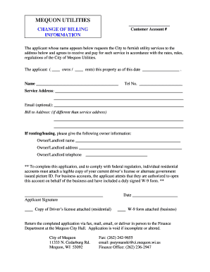 Utility Service Application