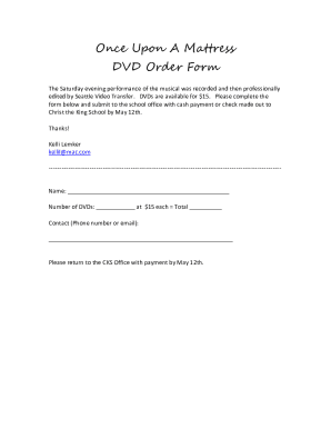 Form preview