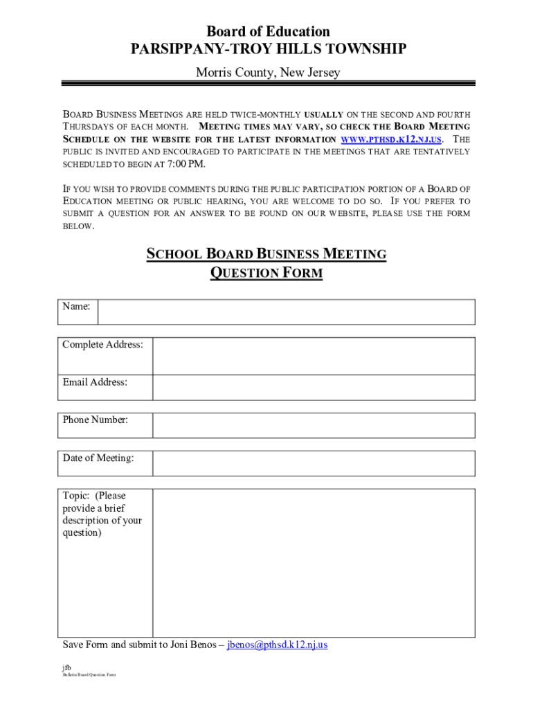 Form preview