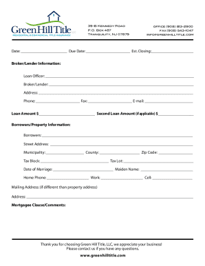 Form preview
