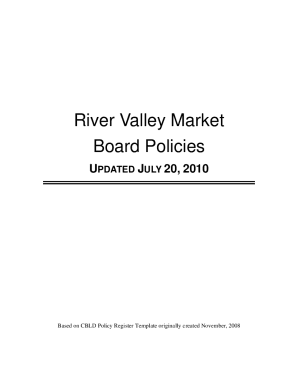 River Valley Public Schools Bylaws &amp;amp; Policies