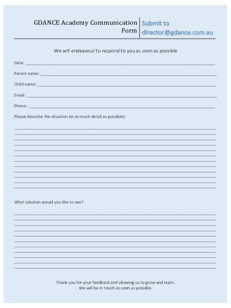 Form preview