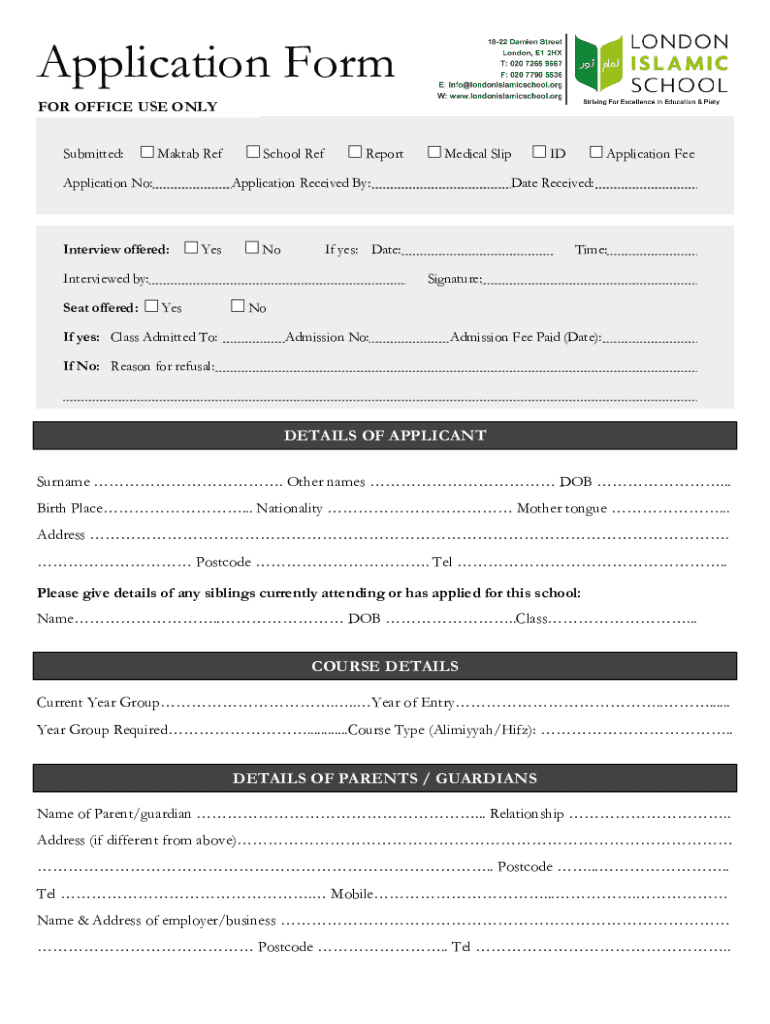 Form preview