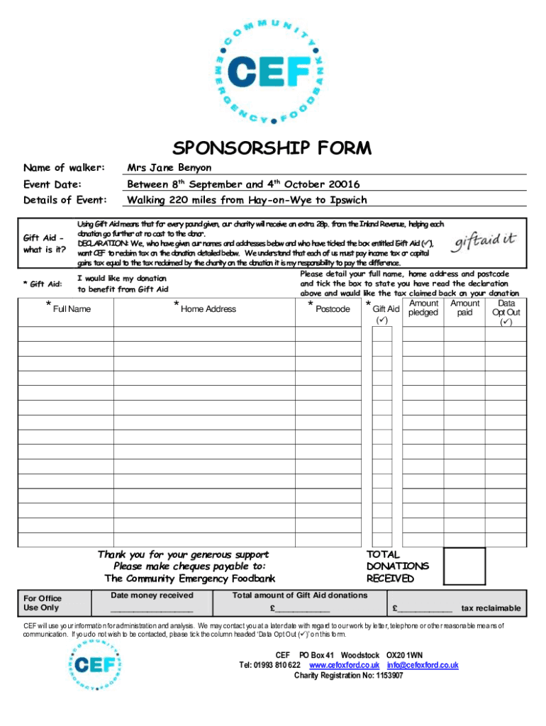Fillable Online Cefoxford Co Sponsor A Visa Applicant Form SU07 GOV UKSPONSOR T SHIRT Fillable Online Cefoxford Co Sponsor A Visa Applicant Form SU07 GOV UKSPONSOR T SHIRT