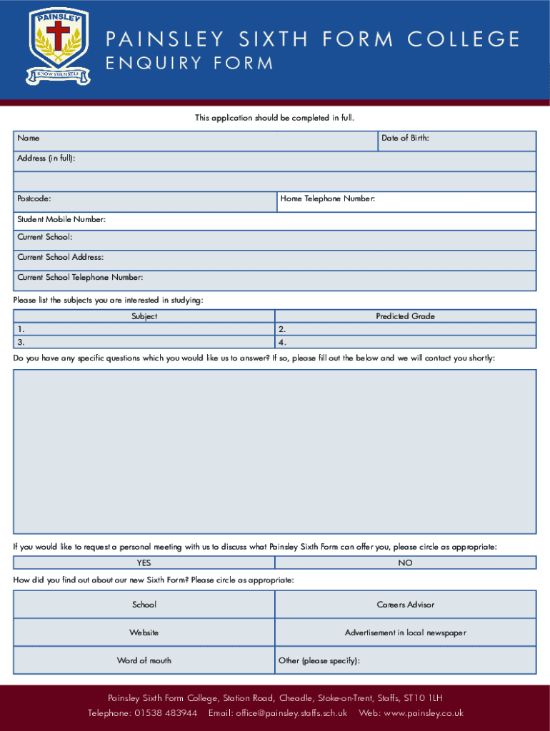 Form preview