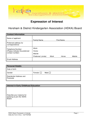 Form preview