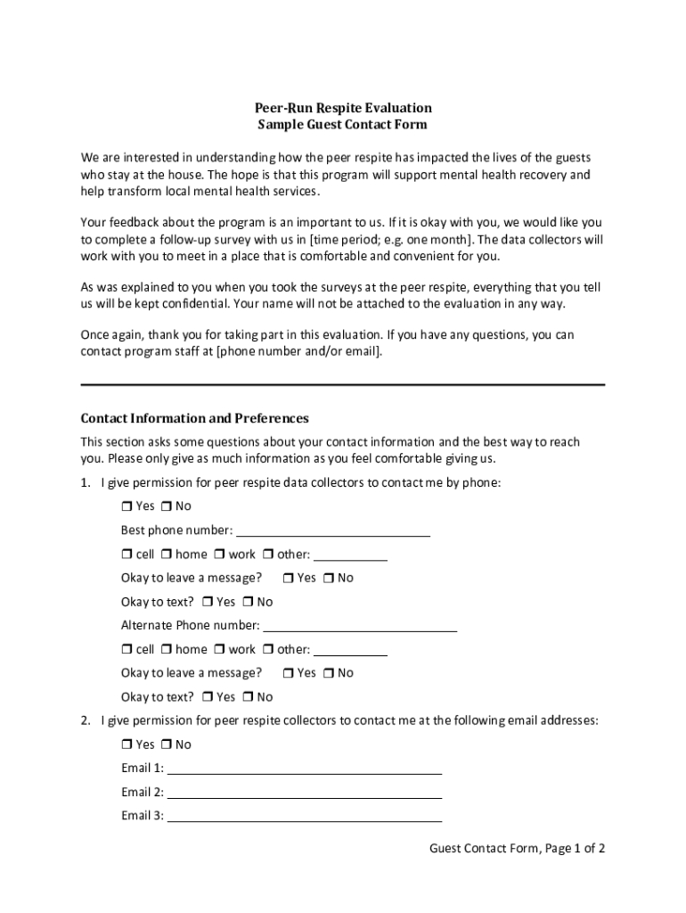 Form preview