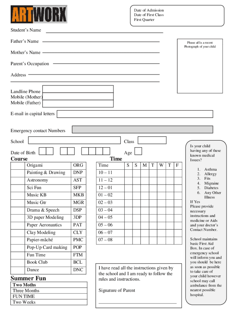 Form preview